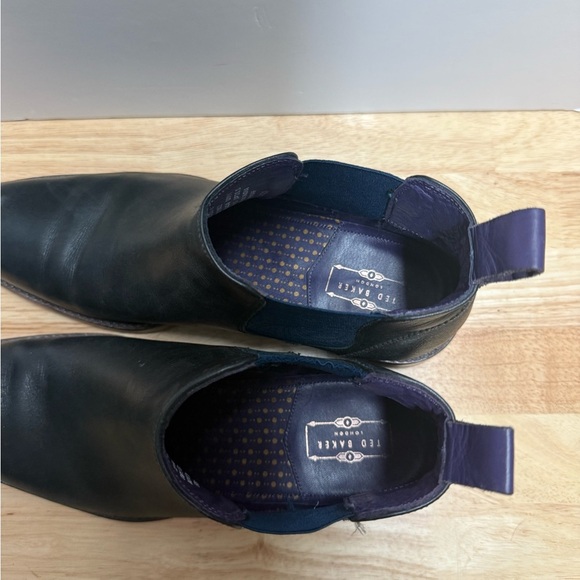 Ted Baker London Black Chelsea Boots - Picture 5 of 8